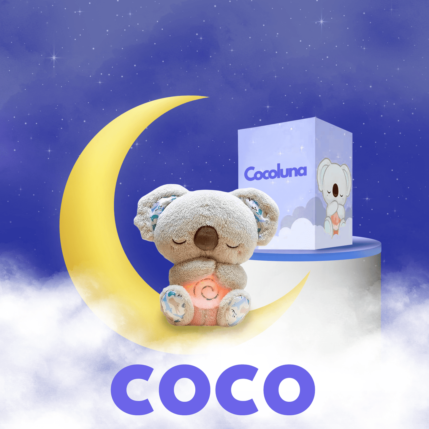 Koala di peluche calmante - Italia CocoLuna